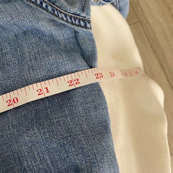 VINTAGE Calvin Klein Jeans Denim Long Sleeve Loose Fit Button Up Shirt Medium - Picture 7 of 9